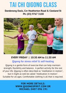 Tai Chi Qigong Classes